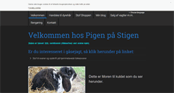 Desktop Screenshot of pigenpaastigen.dk